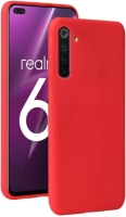 Чехол-накладка Case Matte для Realme 6 (красный) - 