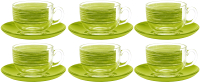 Набор для чая/кофе Luminarc Brushmania Green P8982 - 