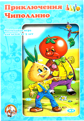 

Настольная игра Десятое королевство, Приключения Чипполино / 01018