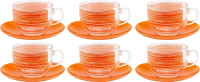 

Набор для чая/кофе Luminarc, Brushmania Orange P8984