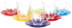 Набор для чая/кофе Luminarc Carine Rainbow N4217 - 