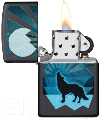 Зажигалка Zippo Wolf and Moon Design / 29864