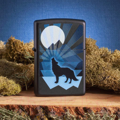 Зажигалка Zippo Wolf and Moon Design / 29864