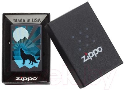 Зажигалка Zippo Wolf and Moon Design / 29864