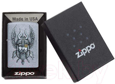 Зажигалка Zippo Viking Warrior Design / 29871