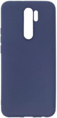 Чехол-накладка Case Matte для Redmi 9 (темно-синий)