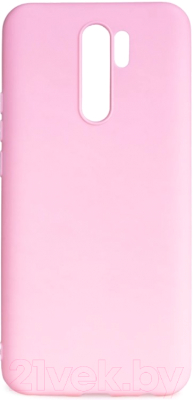 Чехол-накладка Case Matte для Redmi 9 (светло-розовый)