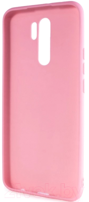 Чехол-накладка Case Matte для Redmi 9 (светло-розовый)