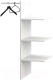 Комплект полок Мебель-Неман Тиволи МН-035-22 (белый текстурный/дуб стирлинг/белый текстурный) - 