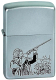 Зажигалка Zippo Hunter / 205 (матовый серебристый) - 