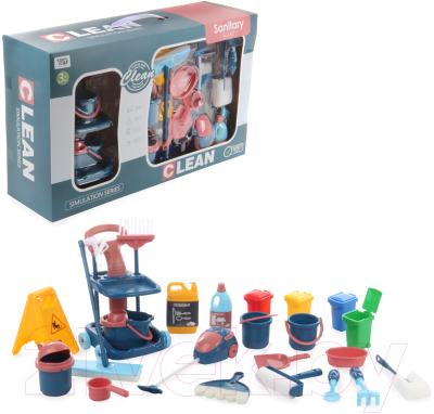 Набор хозяйственный игрушечный Наша игрушка Для уборки / YY-145