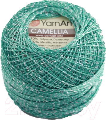 Пряжа для вязания Yarnart Camelia 427 (190м, мятный)