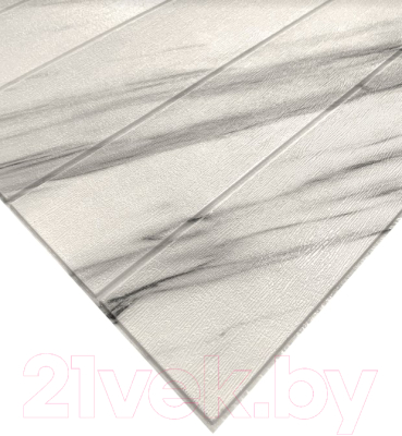 Панель ПВХ Grace Самоклеящаяся Мрамор белый (700x700x4мм)