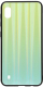 Чехол-накладка Case Aurora для Galaxy A10 (зеленый) - 