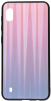 Чехол-накладка Case Aurora для Galaxy A10 (розовый/фиолетовый) - 
