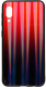 Чехол-накладка Case Aurora для Galaxy A10s (синий/черный) - 