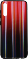 Чехол-накладка Case Aurora для Galaxy A70 (красный/синий) - 