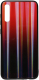 Чехол-накладка Case Aurora для Galaxy A70 (красный/синий) - 