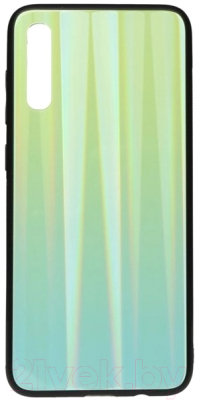 Чехол-накладка Case Aurora для Galaxy A70 (зеленый)