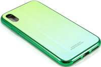 Чехол-накладка Case Aurora для Galaxy Note 10 (зеленый) - 