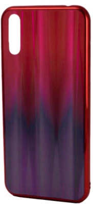 Чехол-накладка Case Aurora для Galaxy Note 10 (красный/синий)