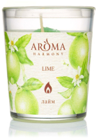 Свеча Aroma Harmony Лайм (160г) - 
