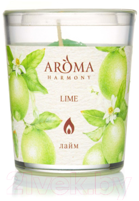 Свеча Aroma Harmony Лайм (160г)