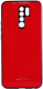 Чехол-накладка Case Glassy для Redmi 9 (красный) - 