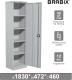 Миниатюра изображения товара Шкаф металлический Brabix MK 18/47/46-01 / 291139