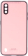 Чехол-накладка Case Glassy для Galaxy M01 (розовый) - 