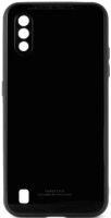 Чехол-накладка Case Glassy для Galaxy M01 (черный) - 