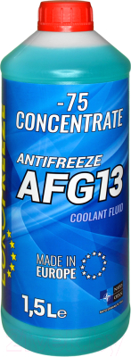 Антифриз Eurofreeze AFG 13 концентрат / 57463 (1.5л, зеленый)