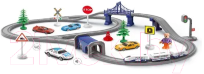 

Железная дорога игрушечная 1Toy, InterCity Express Большое путешествие / Т20835