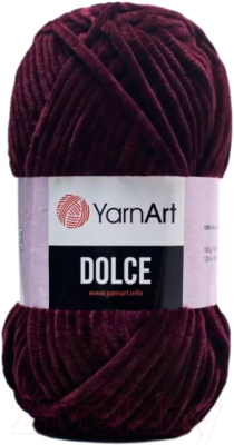 Пряжа для вязания Yarnart Dolce 780 (120м, сливовый)