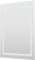 Зеркало Пекам Astra 1 60x80 / astra1-60x80scl (с подсветкой, сенсором на прикосновение и часами) - 