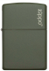 Миниатюра изображения товара Зажигалка Zippo Green Matte / 221ZL