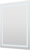 Зеркало Пекам Astra 2 80x100 / astra2-80x100sp (с подсветкой, сенсором на прикосновение и подогревом) - 