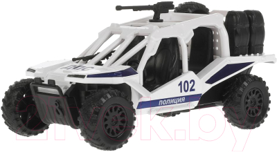 Автомобиль игрушечный Технопарк Полиция / CHAB-12POL-ARMWH (белый)