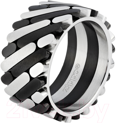 Кольцо Zippo 2006244 (серебристый/черный)