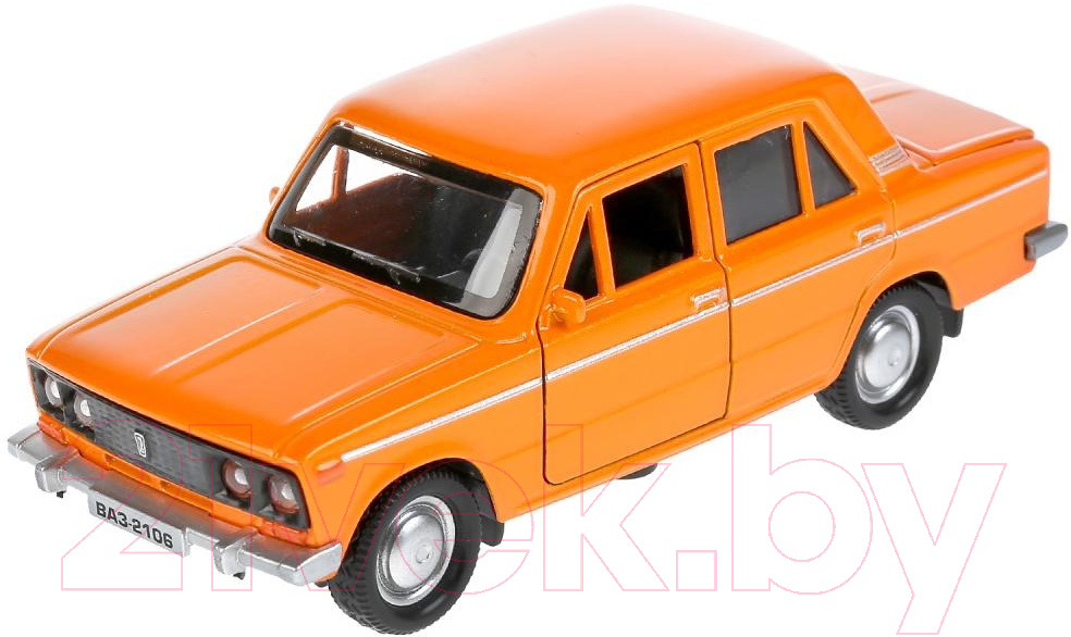 Автомобиль игрушечный Технопарк ВАЗ-2106. Жигули / 2106-12-OG (оранжевый)