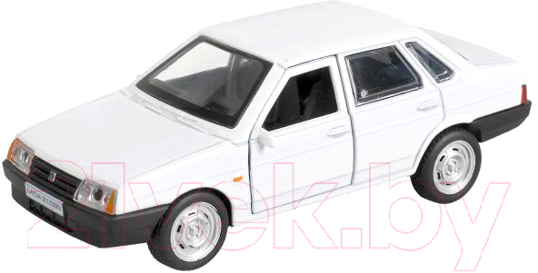 Автомобиль игрушечный Технопарк ВАЗ-21099. Спутник / 21099-12-WH (белый)