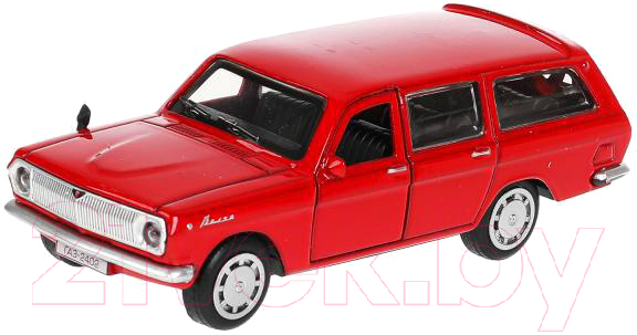 Автомобиль игрушечный Технопарк ГАЗ-2402. Волга / 2402-12-RD (красный)