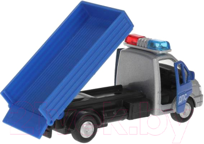 Автомобиль игрушечный Технопарк ГАЗ-3302. Самосвал Полиция / SB-19-22-P-WB