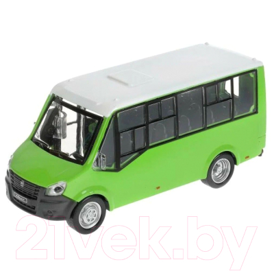 Автомобиль игрушечный Технопарк Газель Next Citiline / NEXTCITI-15-GN (зеленый)