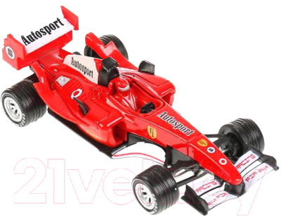 Автомобиль игрушечный Технопарк Суперкар Ф-1 / F1-14FR-S (красный)