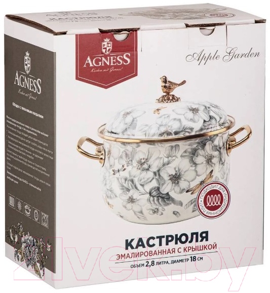 Кастрюля Agness 950-522