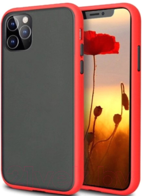 Чехол-накладка Case Acrylic для iPhone 11 Pro Max (красный)