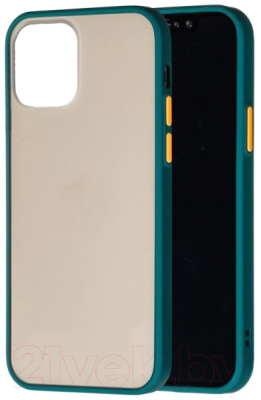 Чехол-накладка Case Acrylic для iPhone 12 Mini (зеленый)