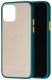 Чехол-накладка Case Acrylic для iPhone 12 Mini (зеленый) - 