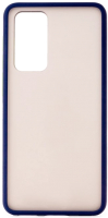 Чехол-накладка Case Acrylic для Huawei P40 (синий) - 